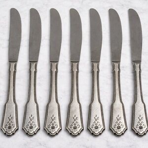 Stanley Roberts Rogers BRENTWOOD - NORCREST Beaded Knives Lot of 7
